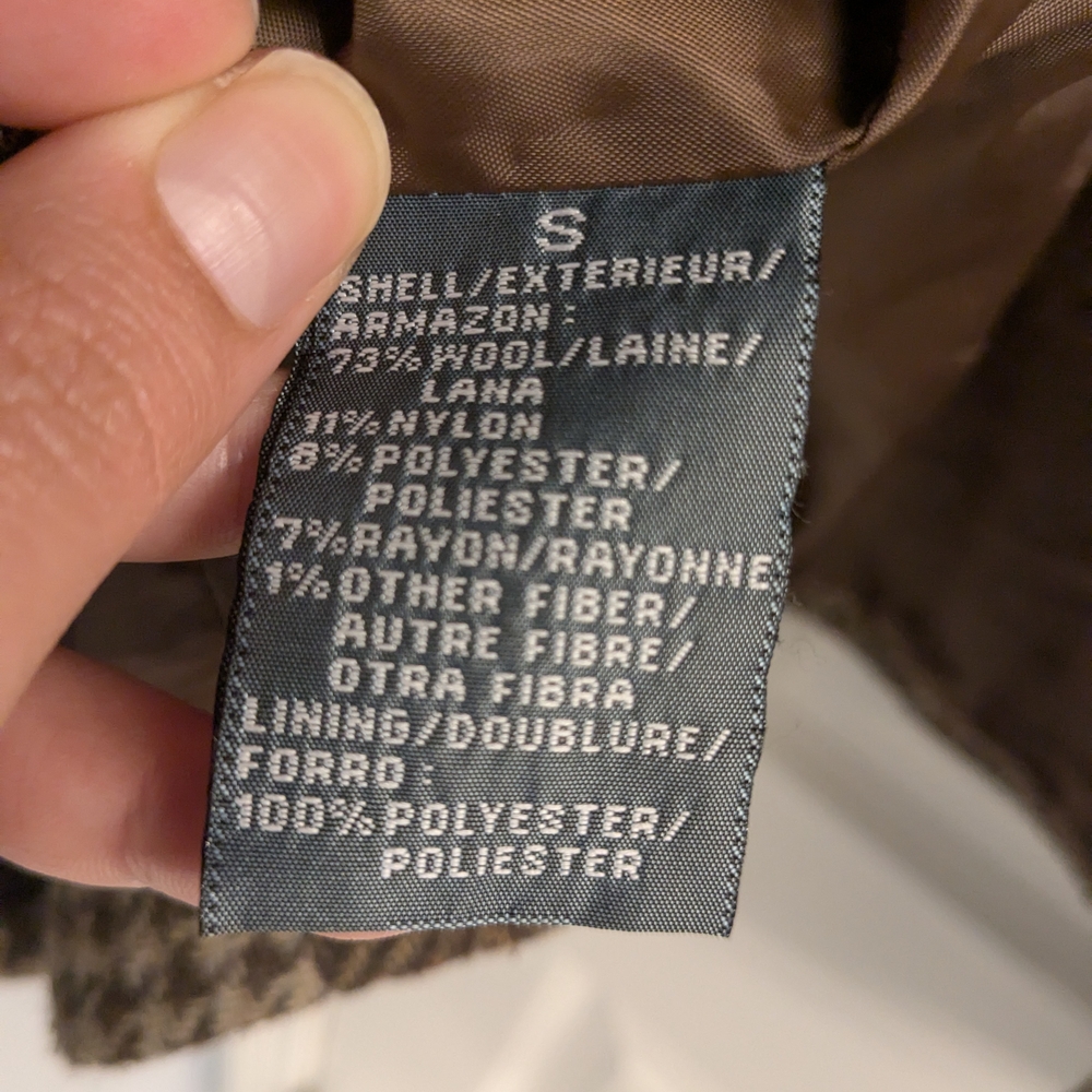 Vintage Lizwear Patchwork Wool Jacket - image 6